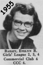 Evelyn Bailey - 1955