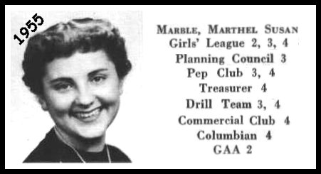 Sue Marble - 1955