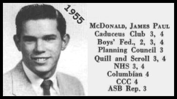 James Paul McDonald - 1955